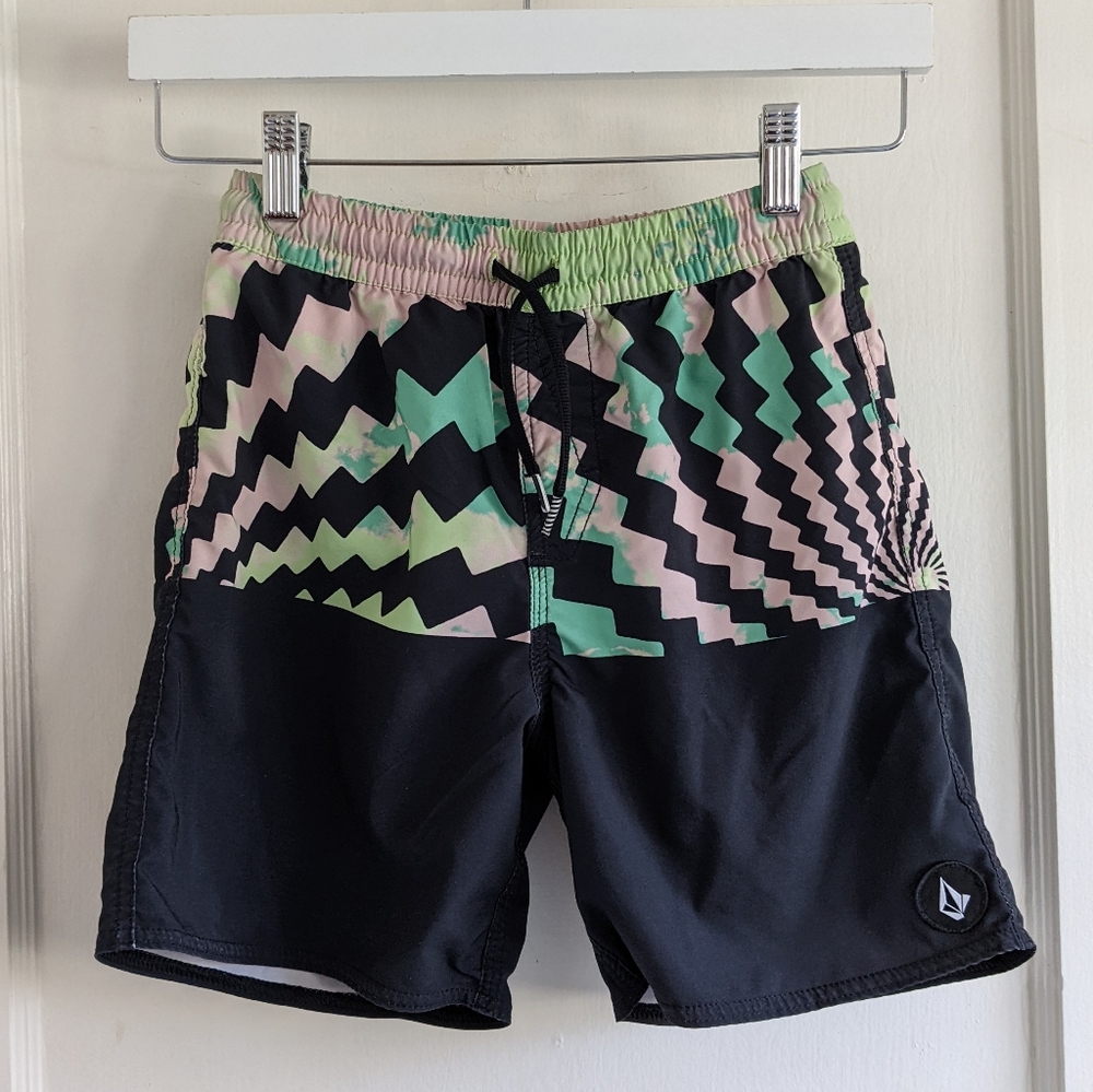 Volcom Printed Swim Trunks